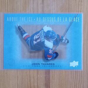 UD Tim Hortons Above the Ice 2015-16 John Tavares card #AI-JT